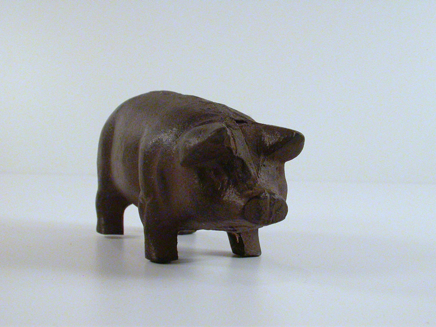 Cast Iron Pig | Vintage Iron Paperweight