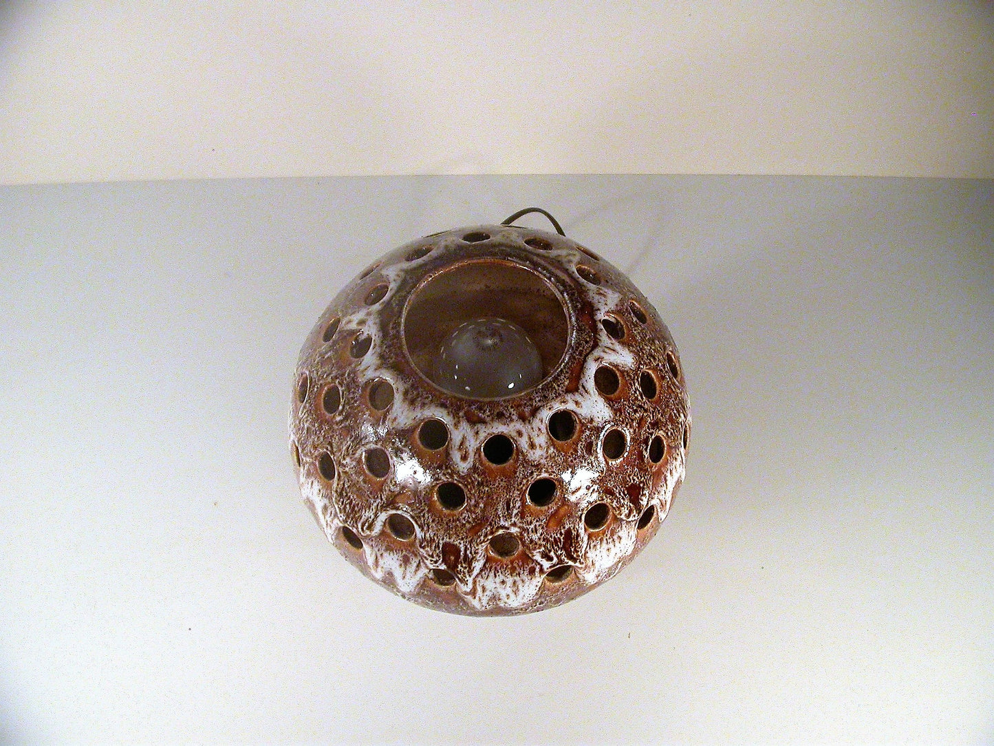 Maurice Chalvignac Drip Glaze Mushroom Lamp | Fat Lava