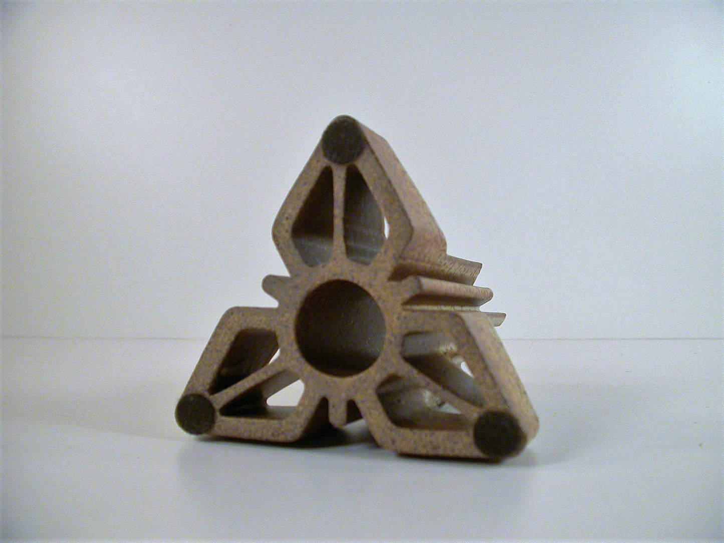 Connie Pike Bud Vase, Extruded Stoneware Studio Pottery by Connie Pike, Brutalist Form and Texture