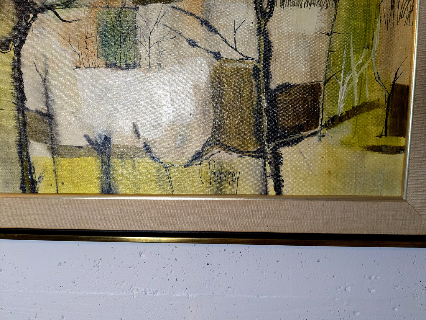 Constance Pomeroy paintng | Abstract Landscape