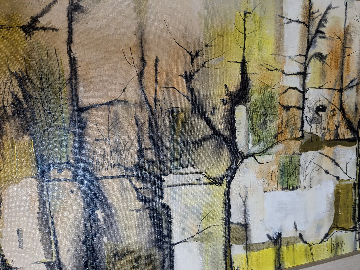 Constance Pomeroy paintng | Abstract Landscape