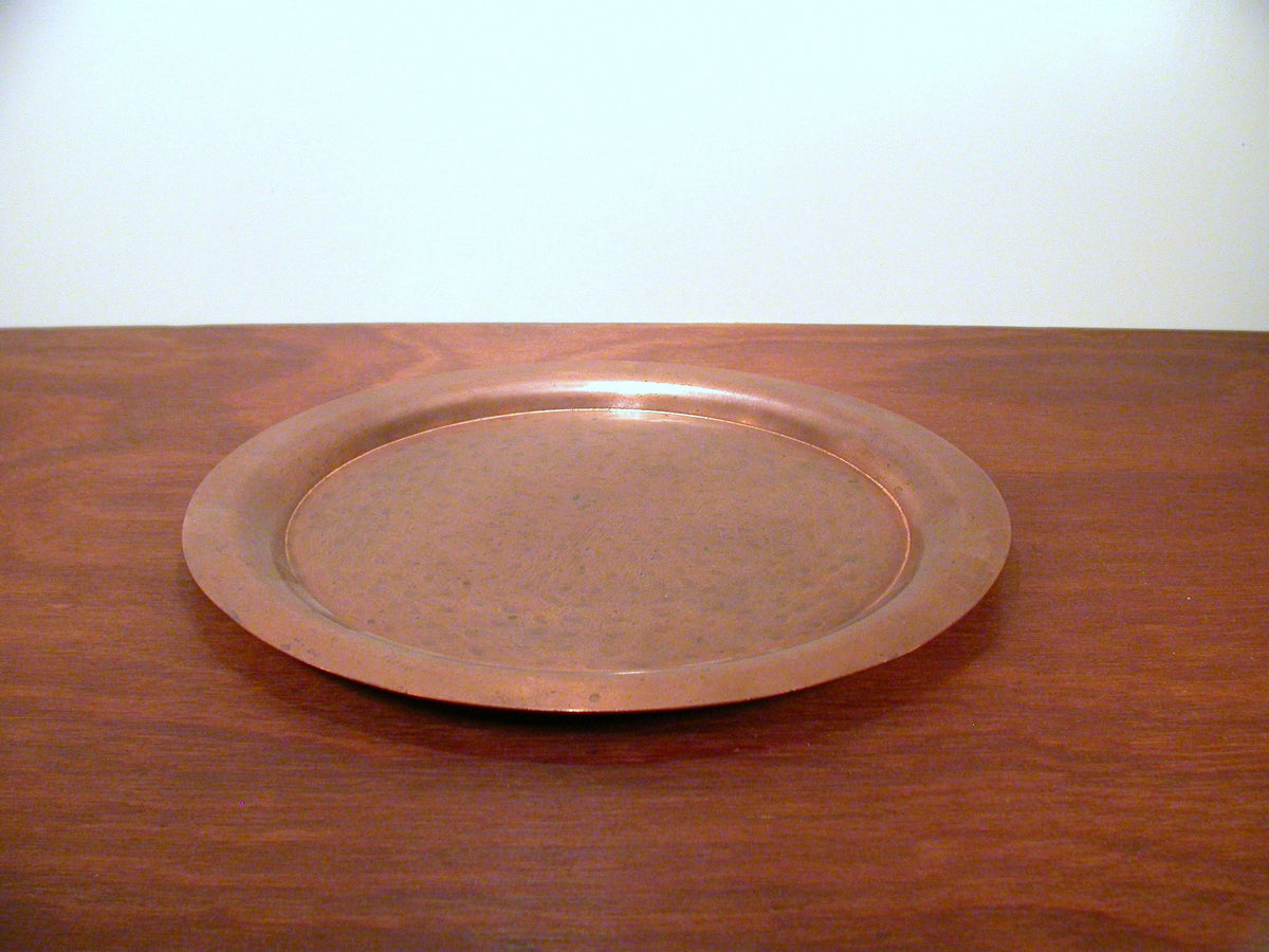 Hand Hammered Flemish Copper Plate | Arts & Crafts Copper