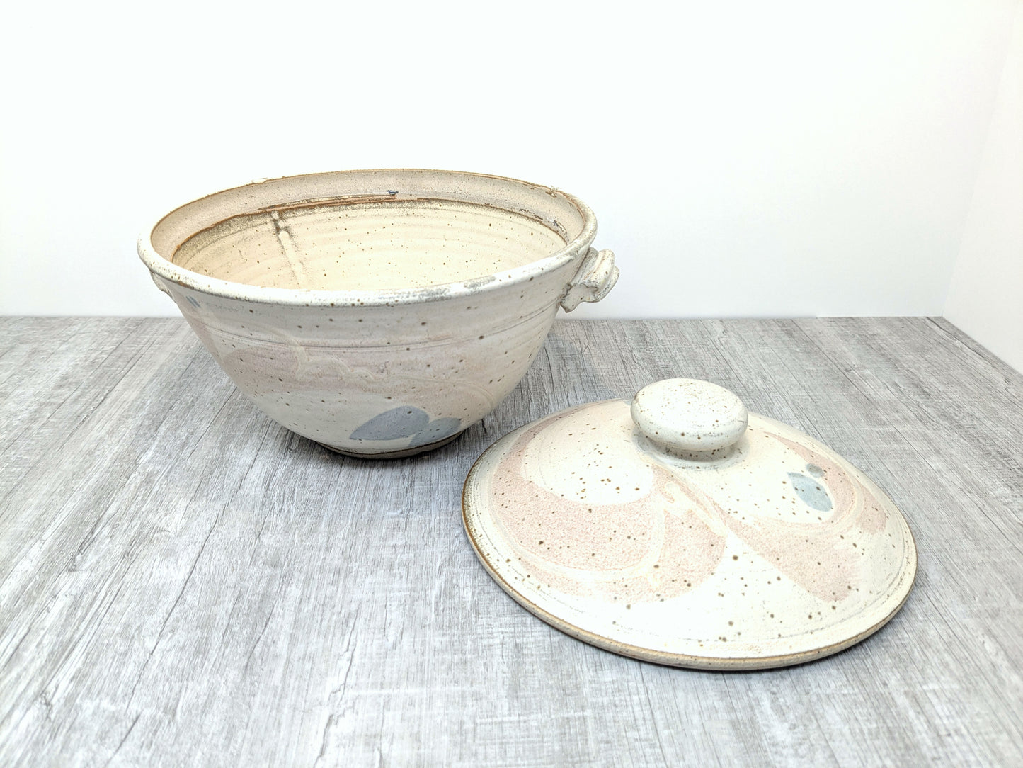 Cranberry Pottery 9" Berry Bowl | Vintage Powell River Pottery