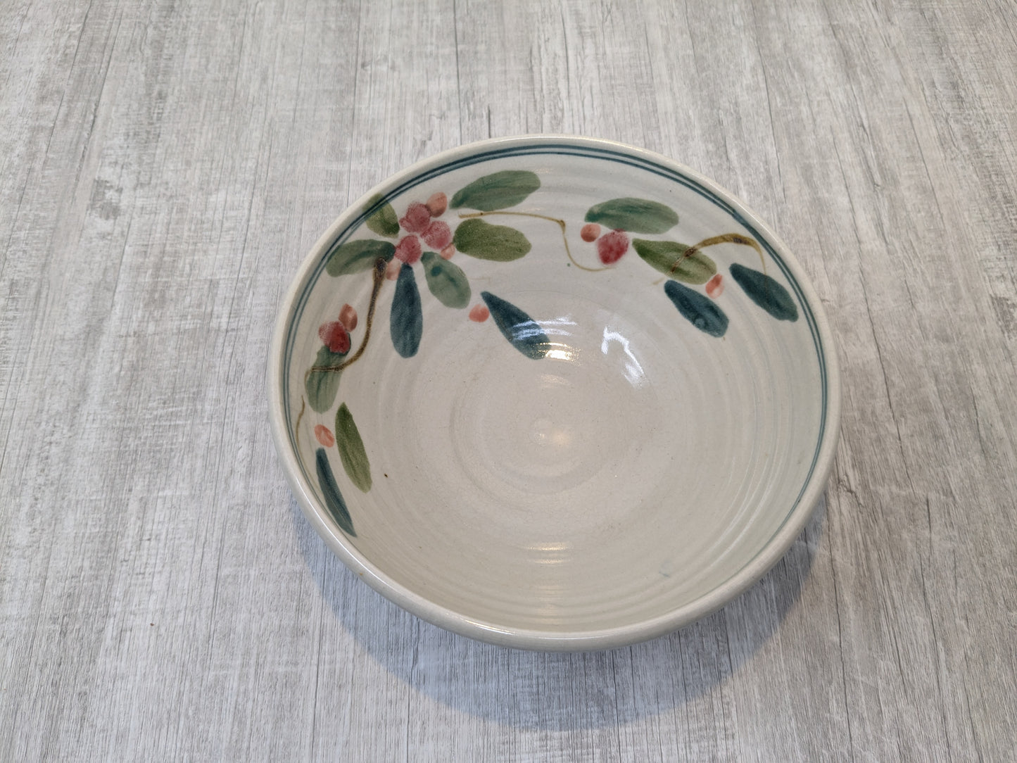 Cranberry Pottery 8" Bowl | Vintage Powell River Pottery