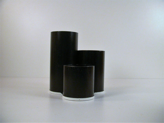 Black Metal Deyhle Desk Organizer, Cylindrical desk organizer made in Germany, Heavy Duty Metal Desk Organizer,Vintage Office Supply