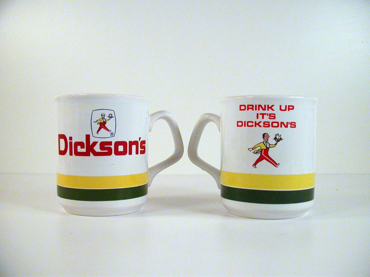 Dickson's Vintage Coffee Mugs | Vintage Vancouver Advertising