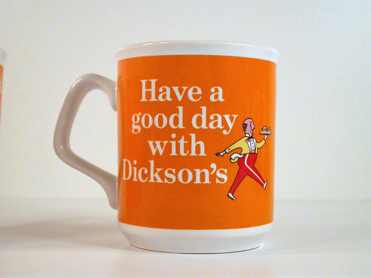 Dickson's Coffee Mug | Vancouver Vintage Advertising