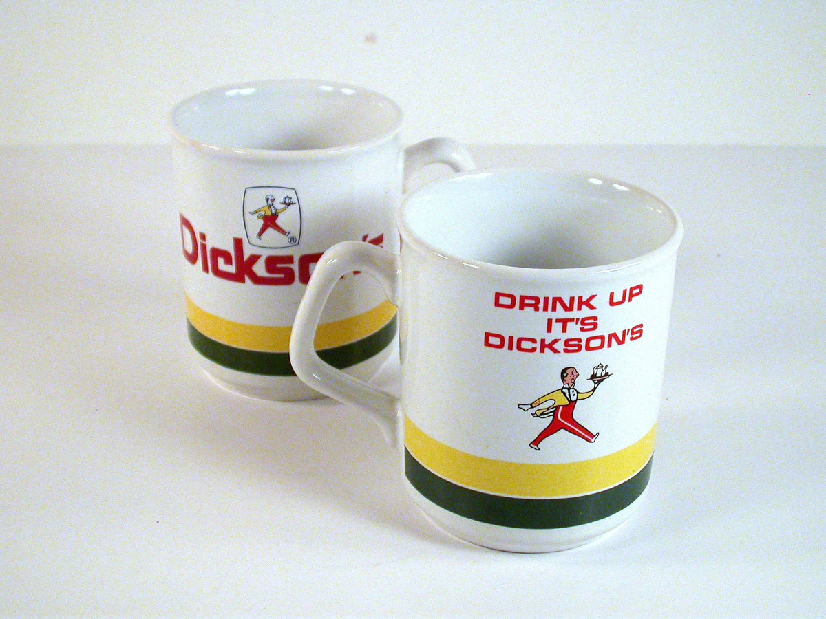 Dickson's Vintage Coffee Mugs | Vintage Vancouver Advertising