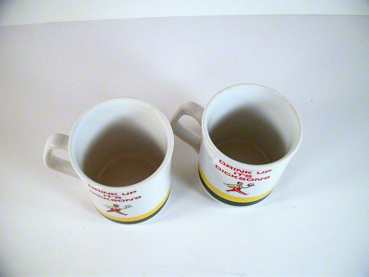 Dickson's Vintage Coffee Mugs | Vintage Vancouver Advertising