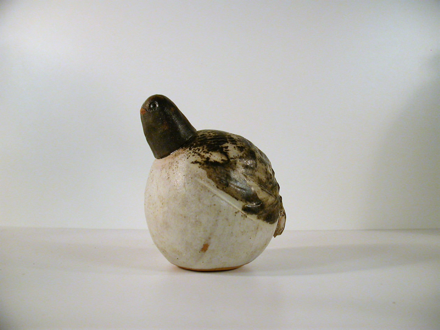Donna McLaren Vintage Stylized Abstract Art Pottery of a Partridge ,  McLAren Pottery North Vancouver B.C.