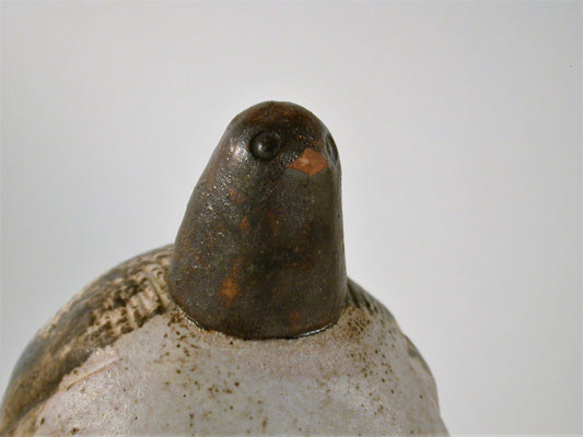 Donna McLaren Vintage Stylized Abstract Art Pottery of a Partridge ,  McLAren Pottery North Vancouver B.C.