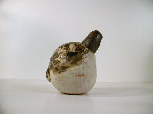 Donna McLaren Vintage Stylized Abstract Art Pottery of a Partridge ,  McLAren Pottery North Vancouver B.C.