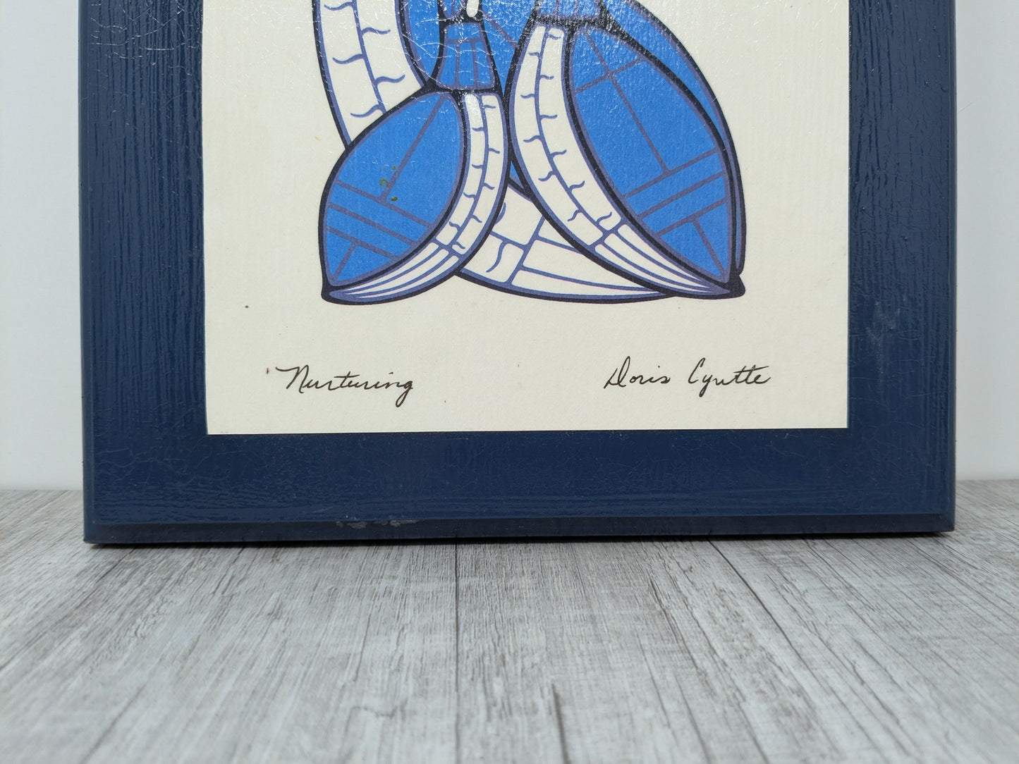 Doris Cyrette Wood Mounted Print | Indigenous Ojibway Art