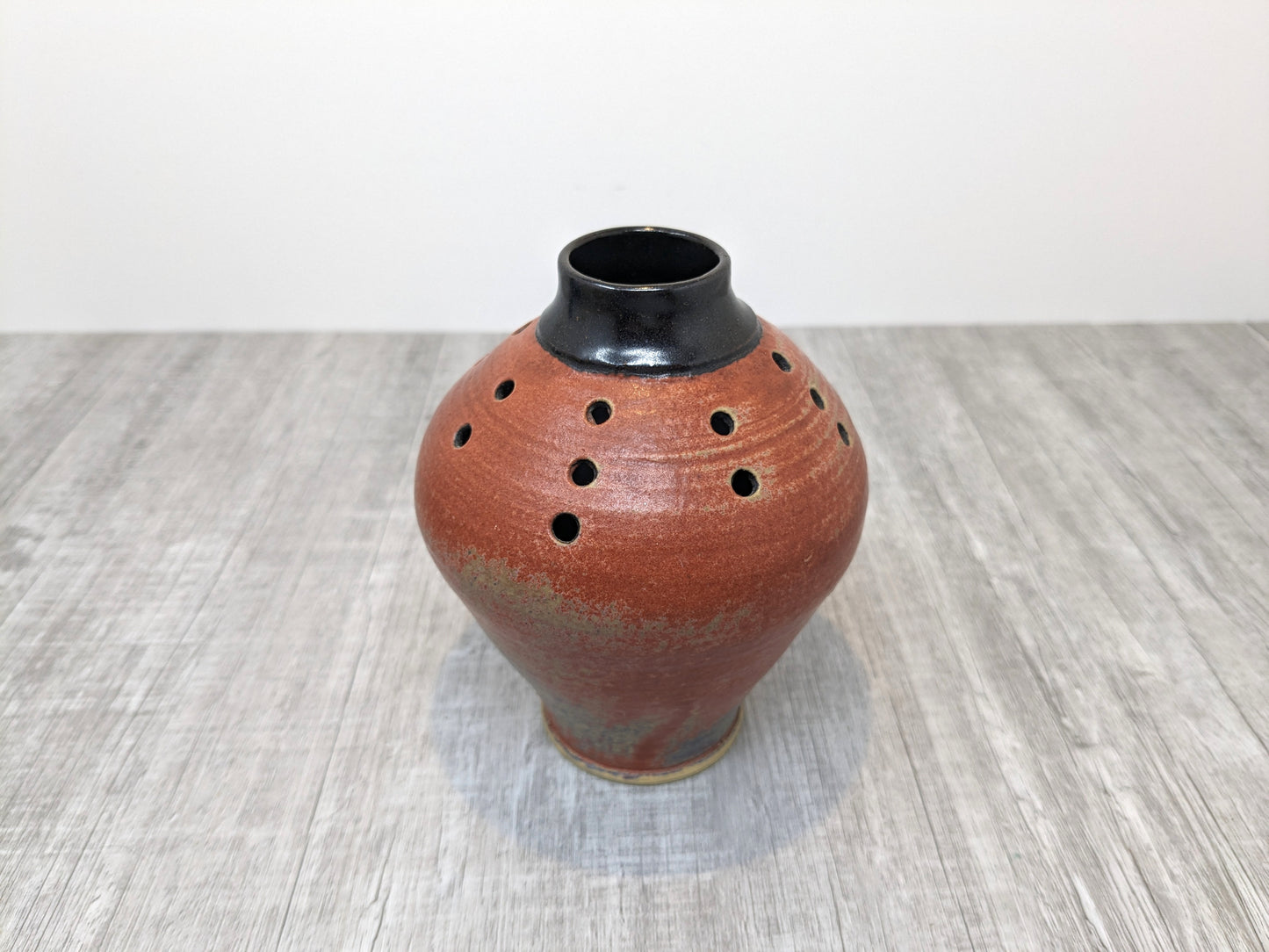 Doug Folkins Vase | Vancouver Island Vintage Pottery | Art Deco Styling