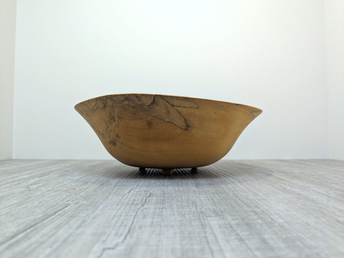 Chestnut Woodturned Bowl | Mike Downey Woodworking | Sooke BC