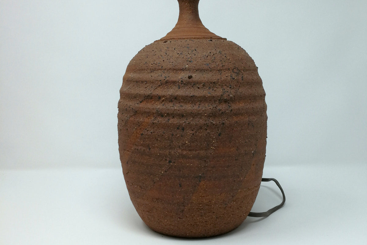 Ed Drahanchuk | Studio Pottery Stoneware | Table Lamp | Mid Century