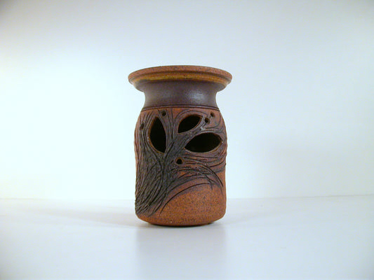 Drahanchuk Studio Stoneware Pottery Vase or Candle Holder