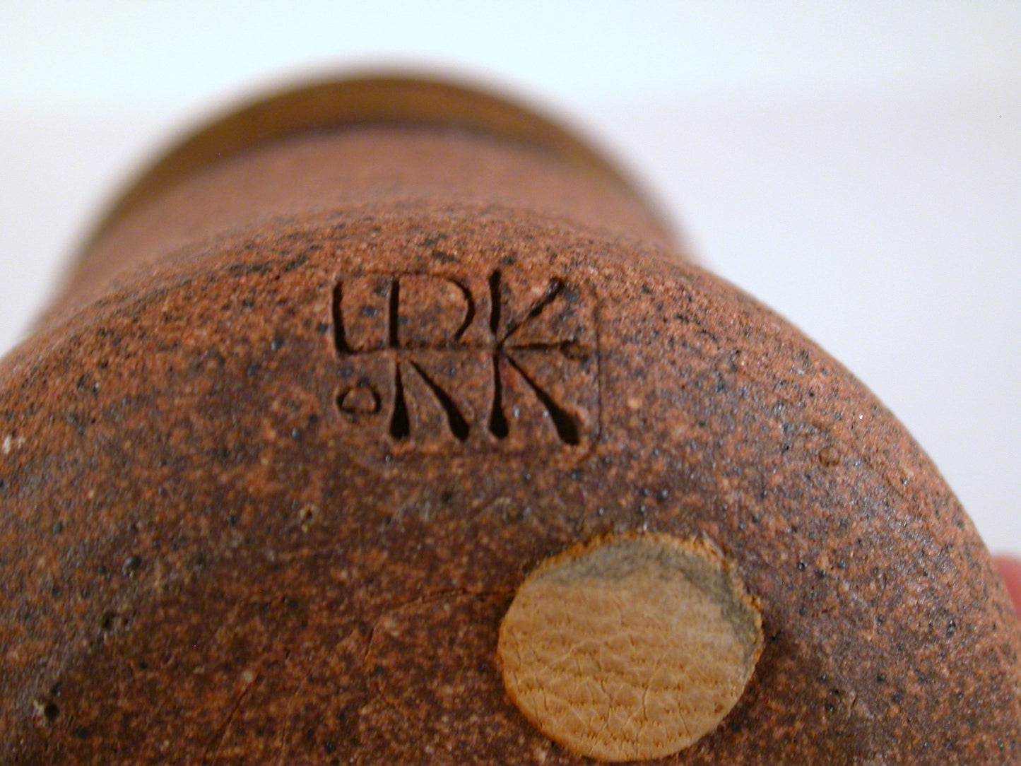 Drahanchuk Studio Stoneware Pottery Vase or Candle Holder