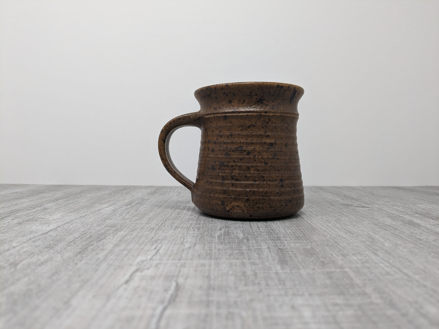 Edmunds Handthrown Stoneware Mug  | Solid Functional Pottery | Warm Earthtone Glaze