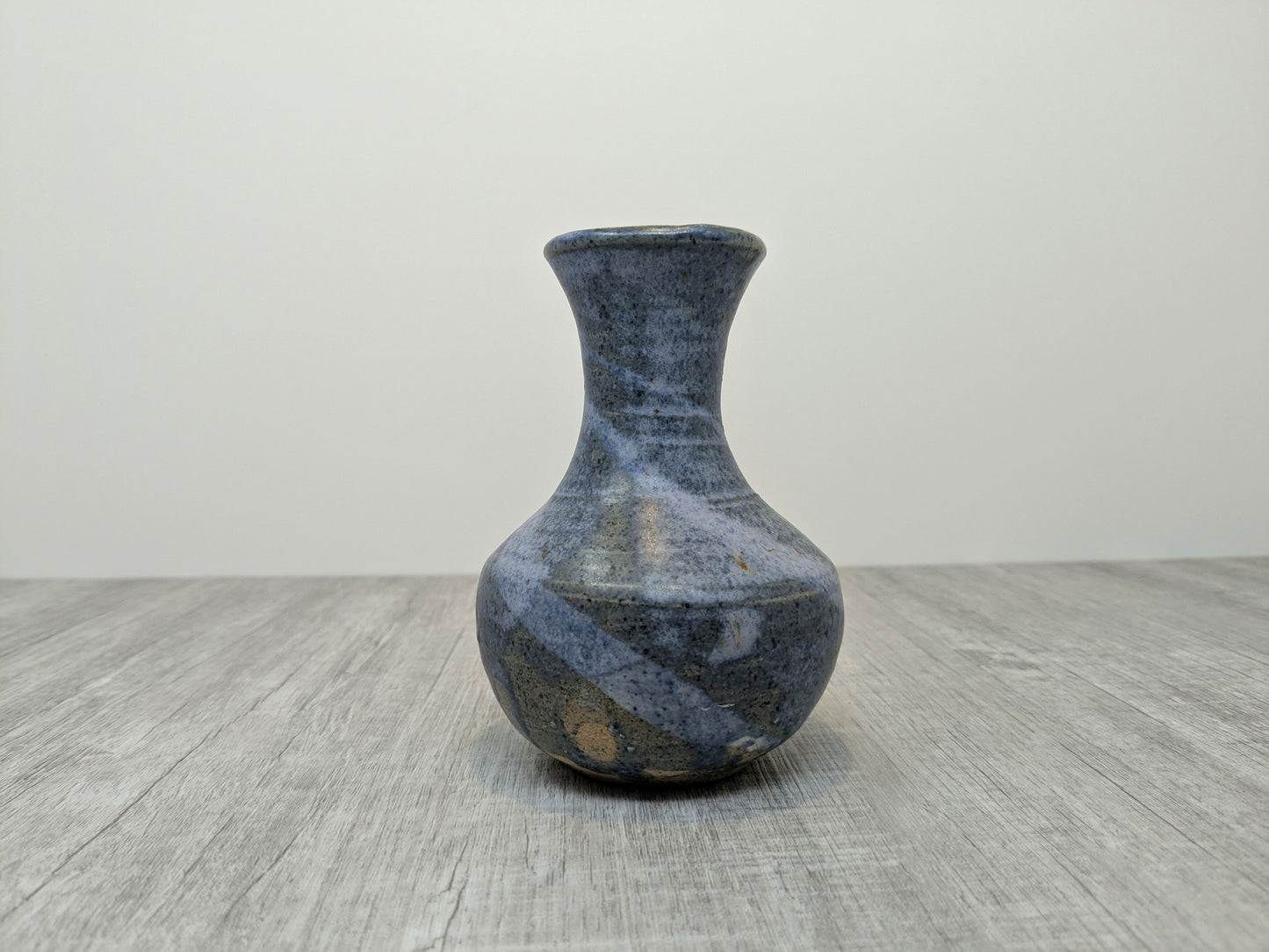 Edna Thompson Blue Mauve Vase | Vancouver Island Artisan Potter