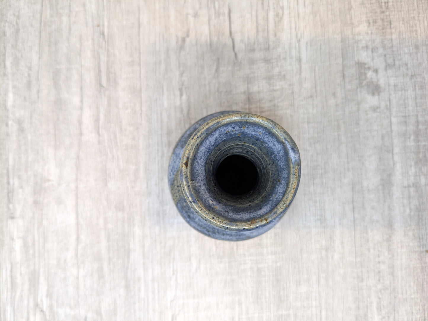 Edna Thompson Blue Mauve Vase | Vancouver Island Artisan Potter