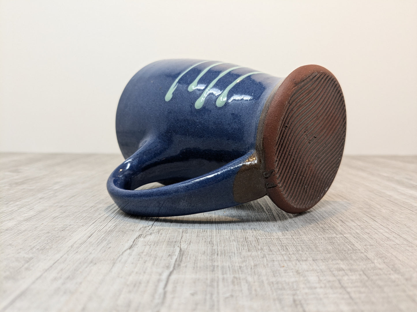 Faro Annie Sulivan Studio Pottery Bicycle Mug