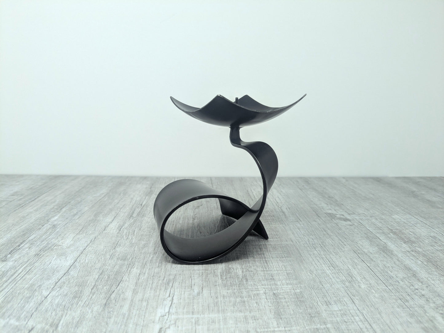 Ferart Candle Stand | Steel Brutalist Candle Holder