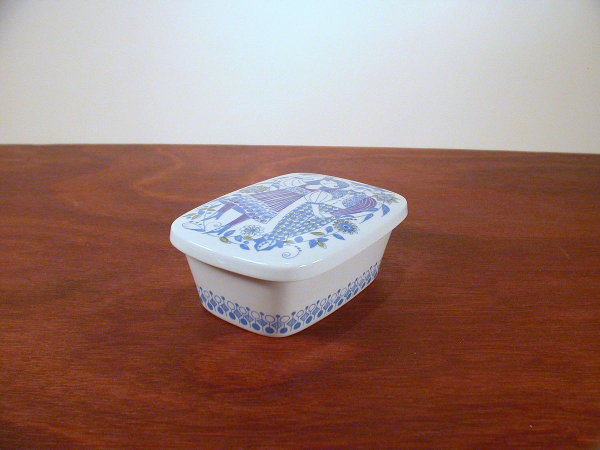 Turi Gramstad Oliver Lotte Pattern Butter Dish