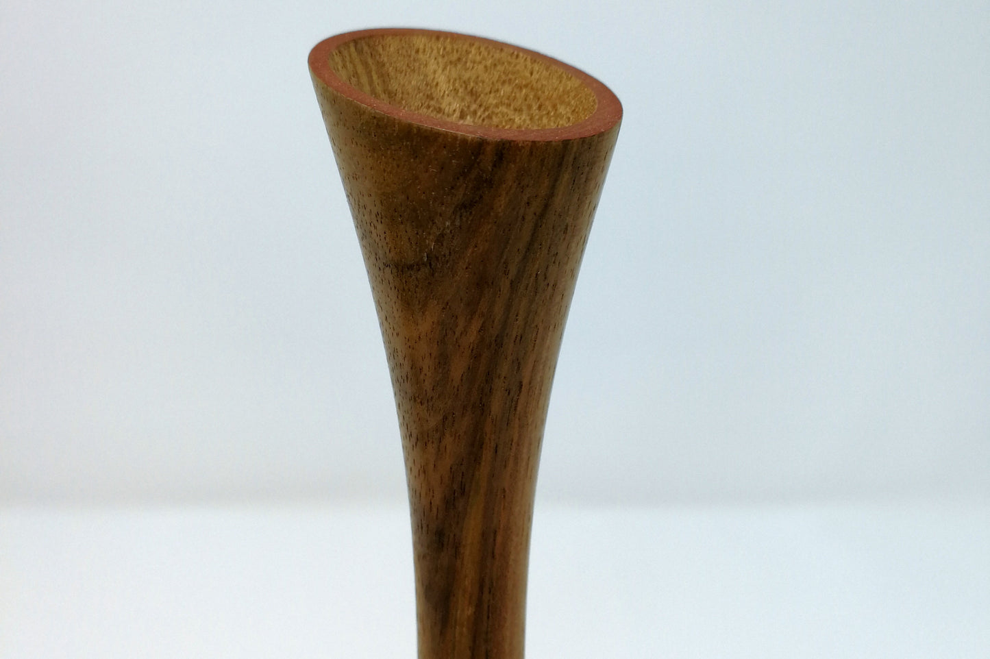 Wood Vase | Hand Turned Fluted Vase