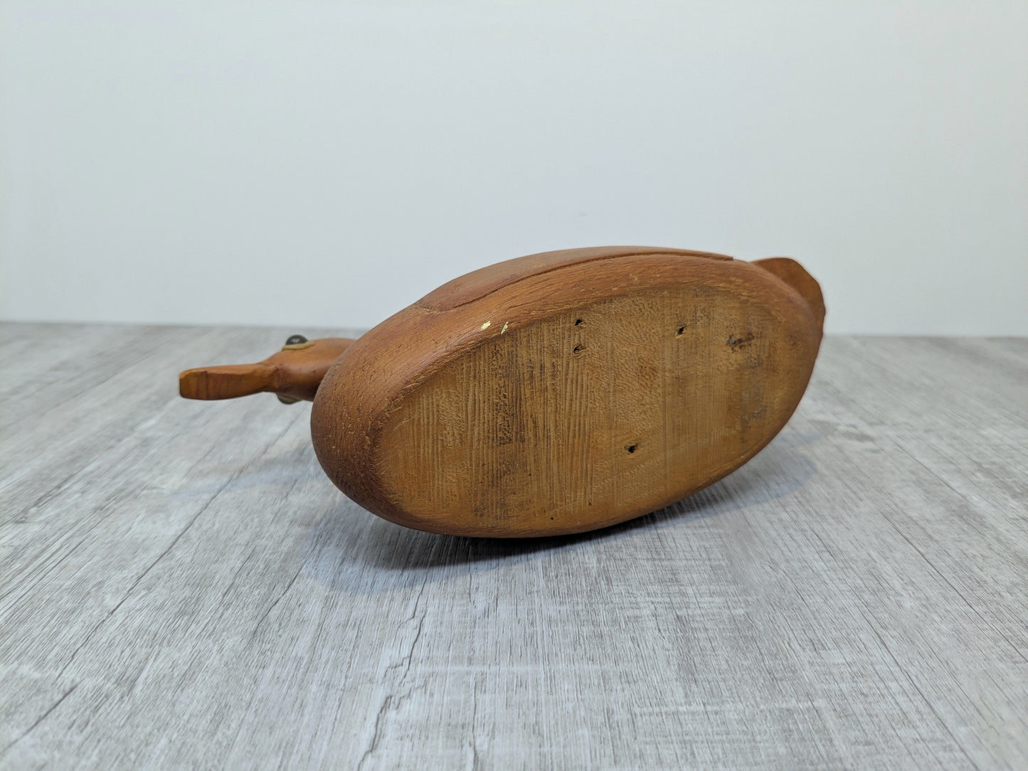 Folk Art pine carving | Wood Duck carving