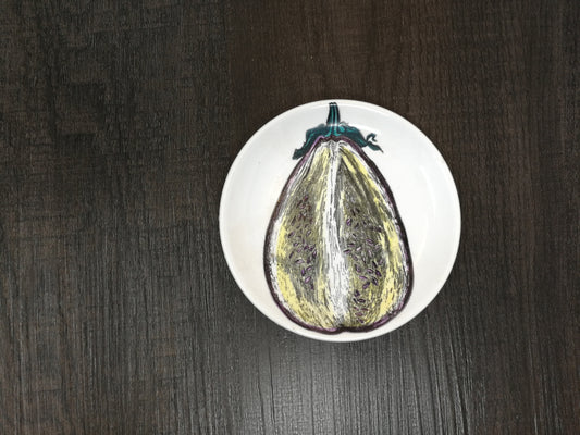 Pair of Piero Fornasetti Sezione Di Frutta 'Cut Fruit' Coaster Plates | 1960's Italian Design