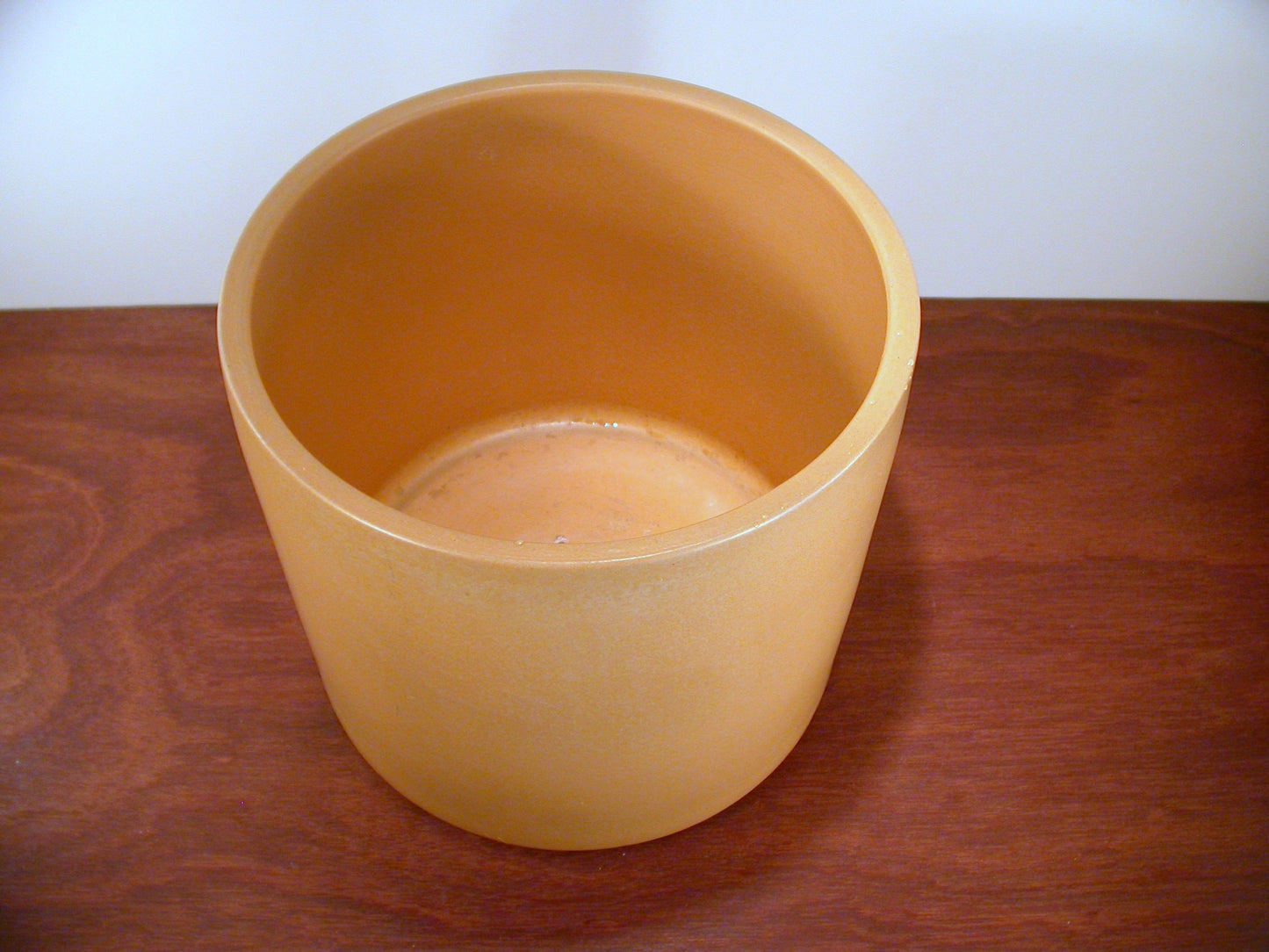 Gainey Mustard Yellow AC 12 Ceramic Planter, Mid Century Modern Planter by Gainey Ceramics