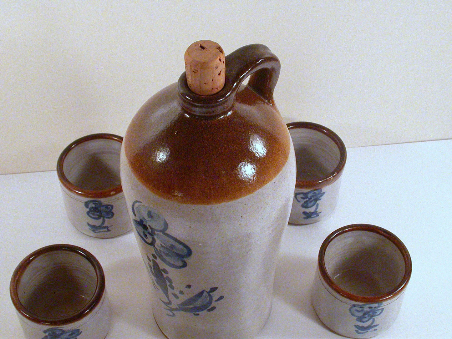 Gordon Pottery Elora Ontario, Vintage Stoneware, Salt Glaze