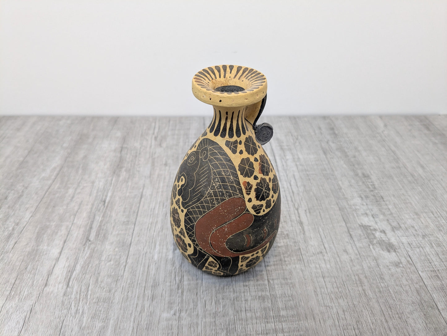 CORINTH / GR - Travel Souvenir Reproducition Vase | Corinthian Vase Greece