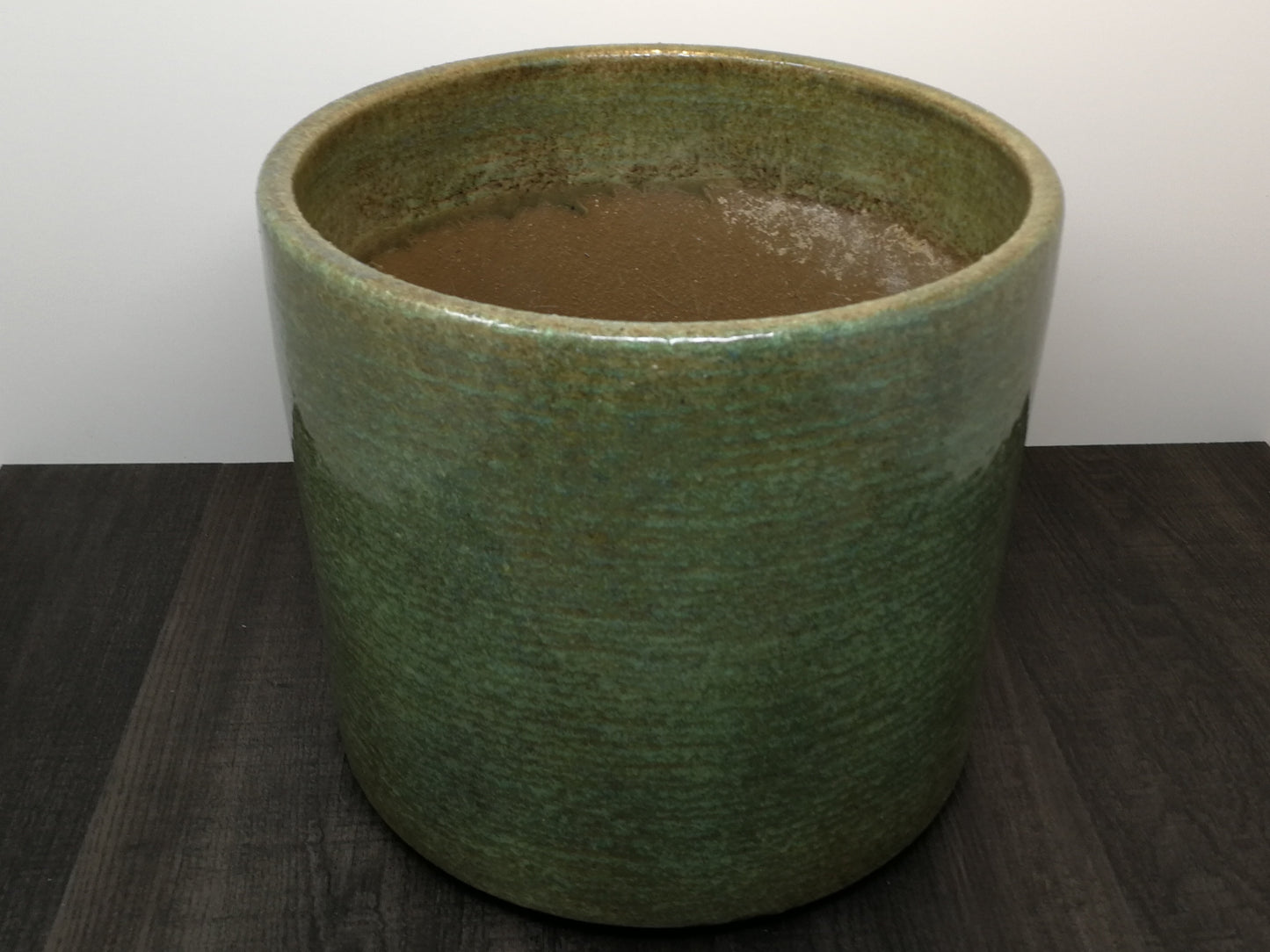 Gainey Pottery AC10 Planter | California Modern Pottery | Green Glaze