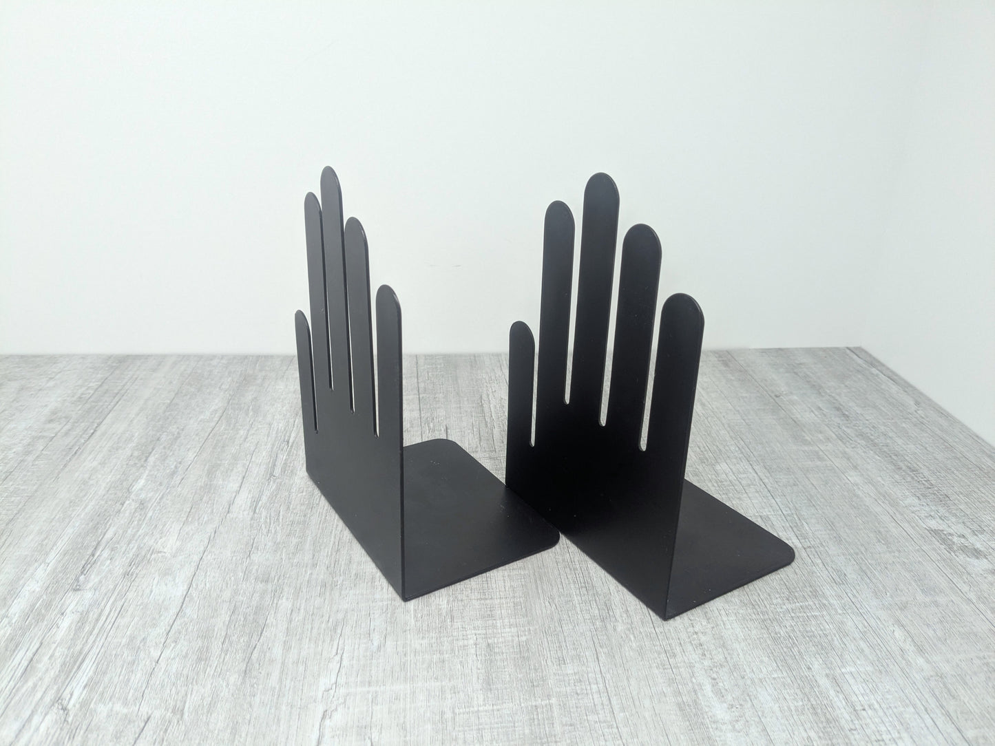 Spectrum Design Bookends | Black Hands Pop Art Bookends