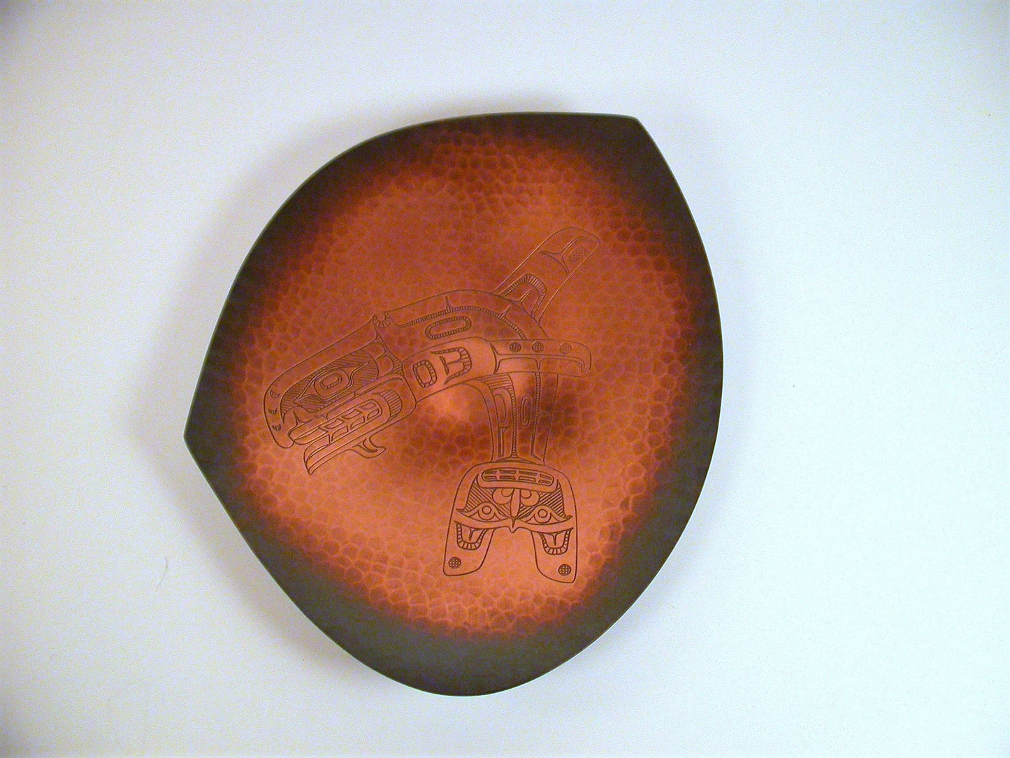 HArold Alfred Copper Plate | Killer Whale Design