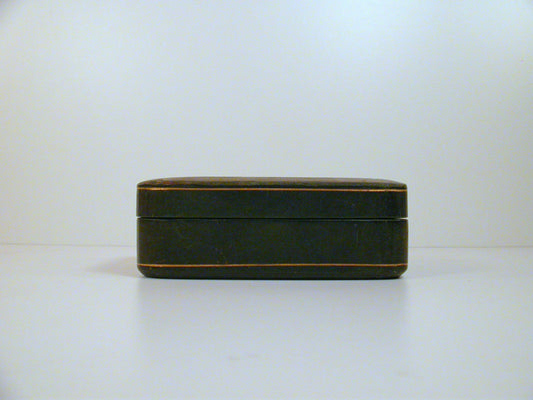 Vintage Jewelry Box, Leather Jewelry Box made for the Hudson's Bay Company, Italian Jewelery Box
