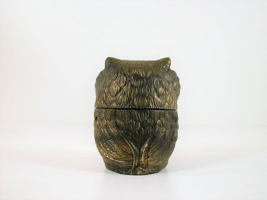 Brass Owl Incense Holder | Vintage Brass