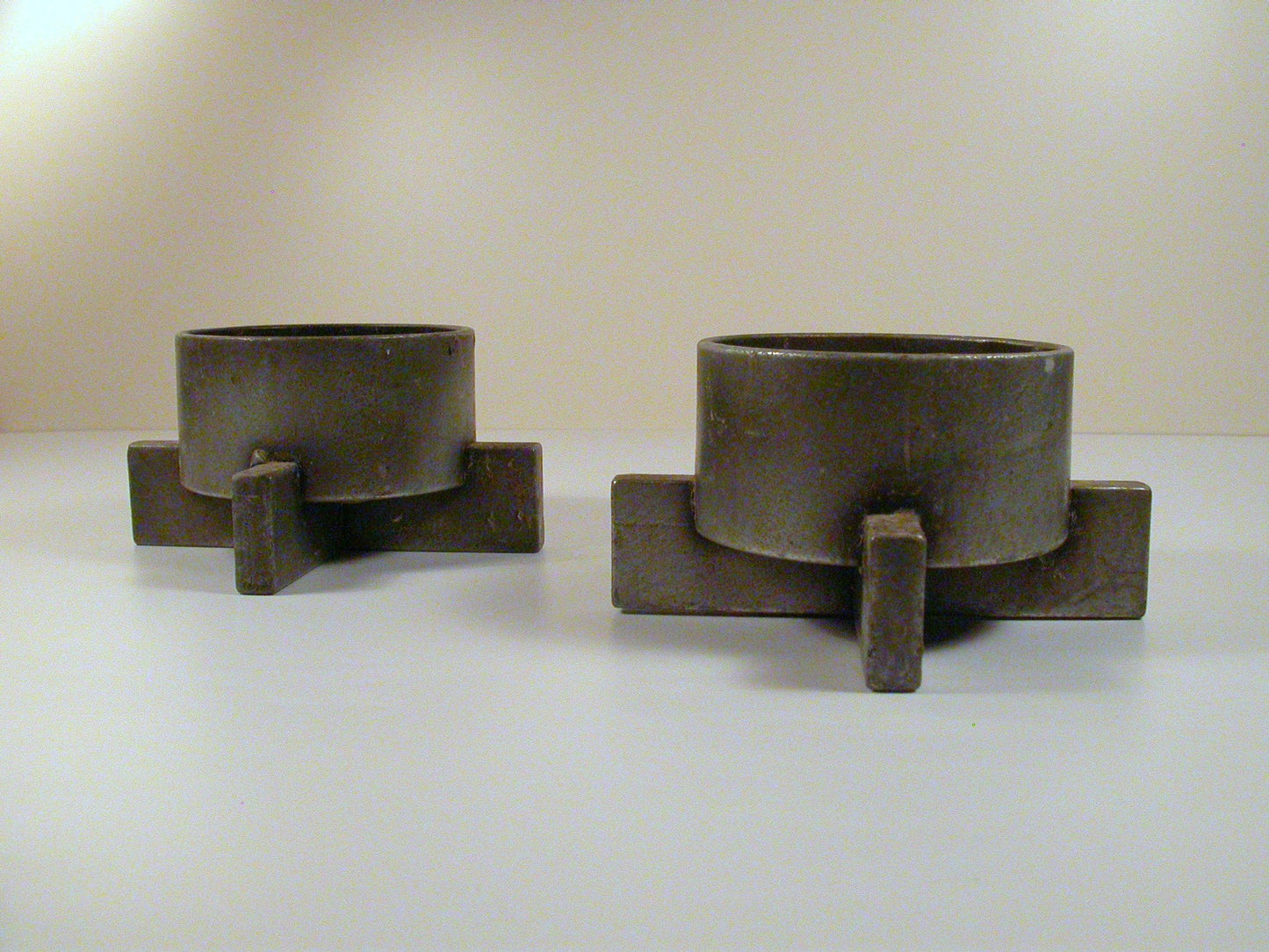 Industrial Heavy Duty Brutalist Candle Holders | Made in Austria
