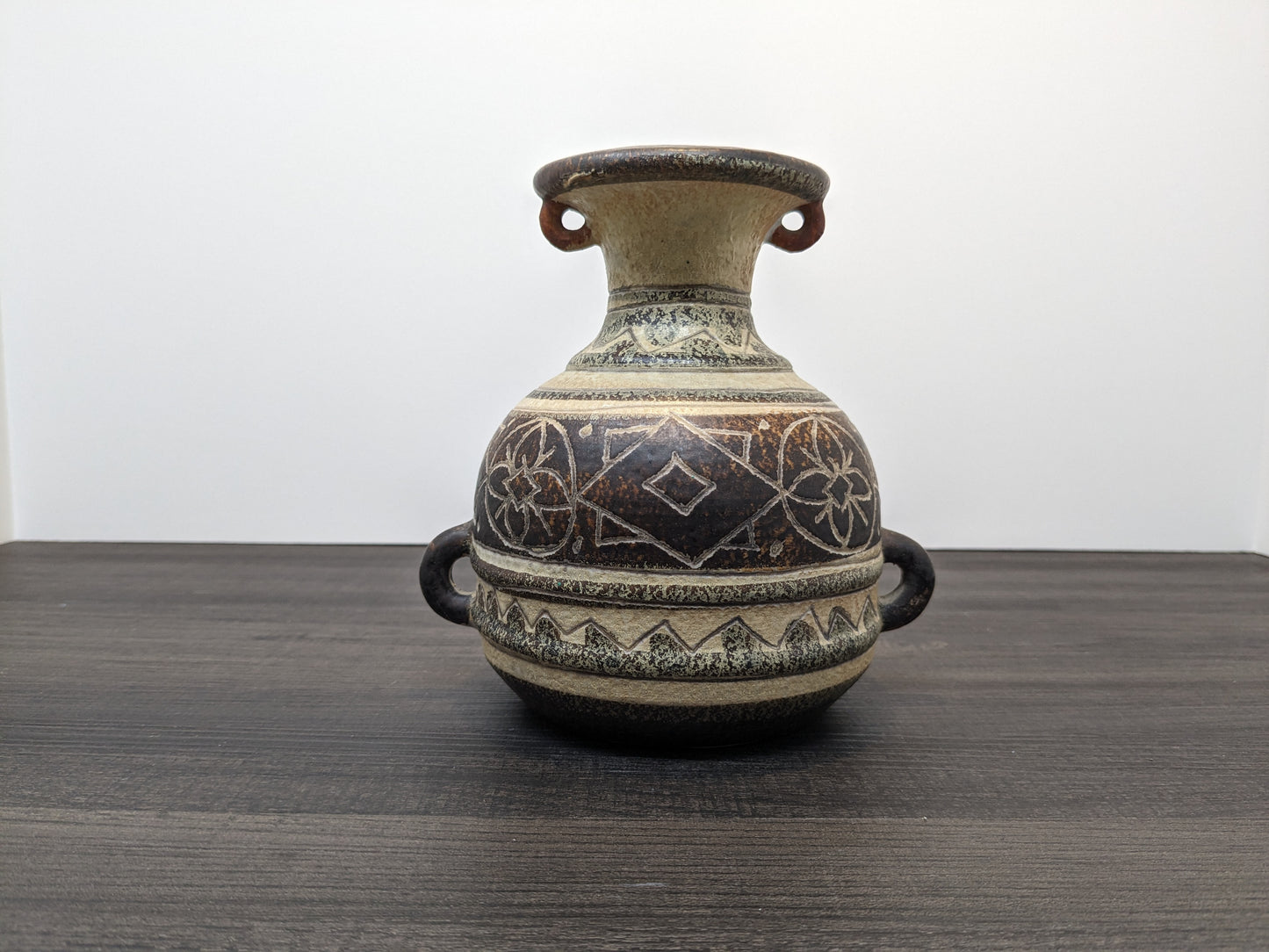 Italica Ars Vintage Pottery | Mid Century Italian Ceramic Vase
