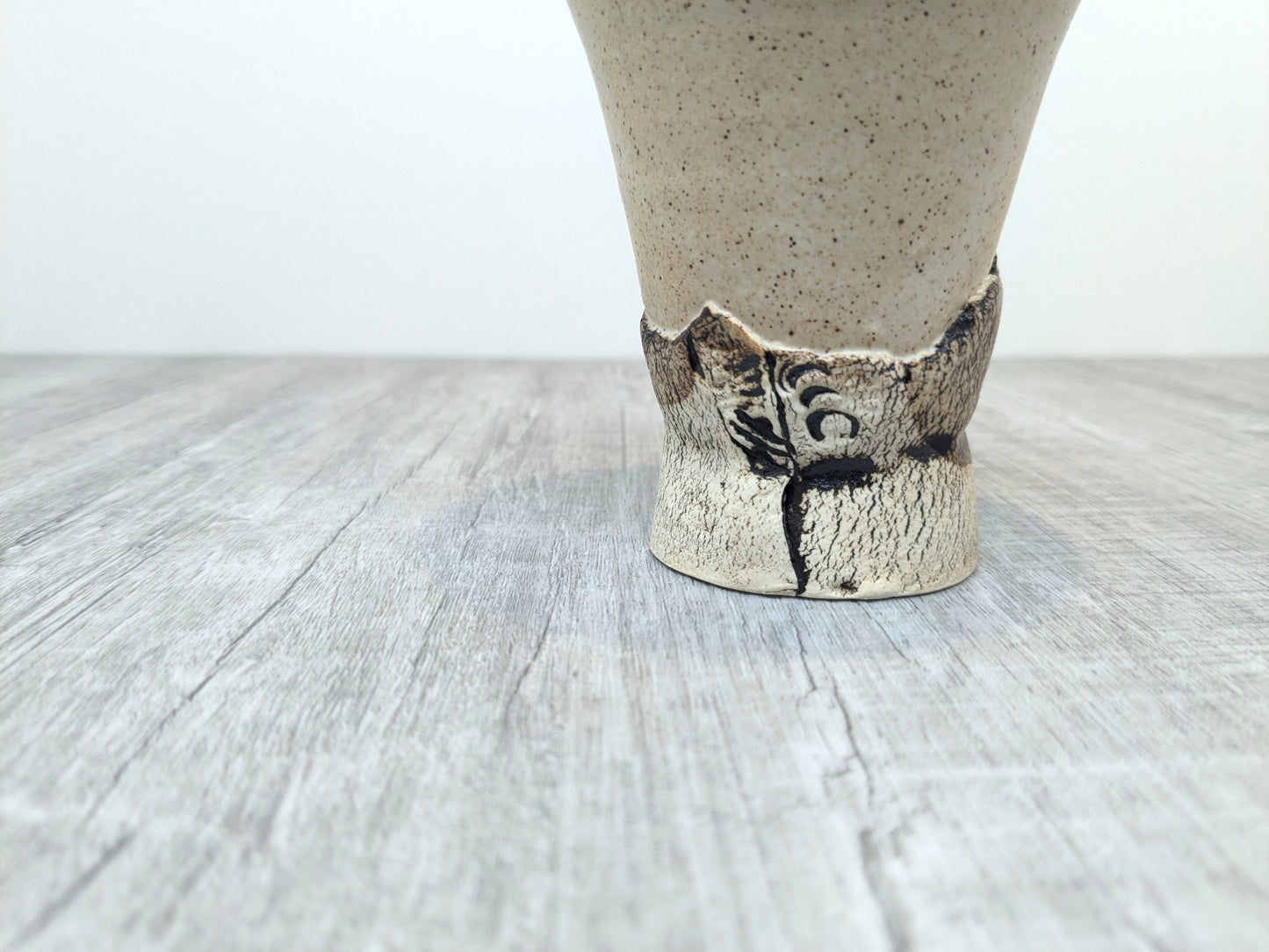 Jan MacLeod Studio Pottery Goblet | Vintage Terrace BC Pottery