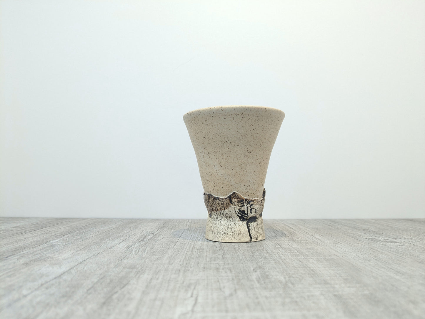 Jan MacLeod Studio Pottery Goblet | Vintage Terrace BC Pottery