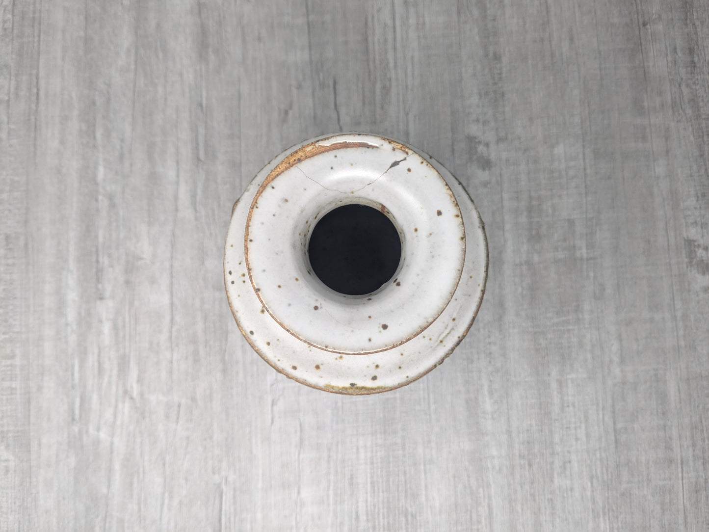 John Shaw Stoneware Vase | 1970 Mid Century Vase