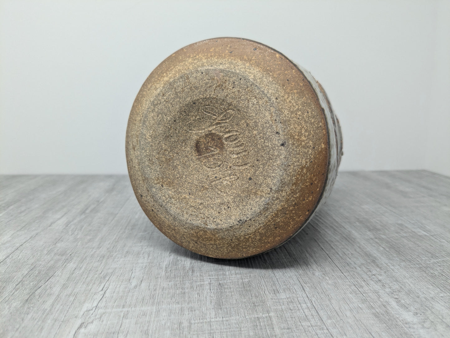John Shaw Stoneware Vase | 1970 Mid Century Vase