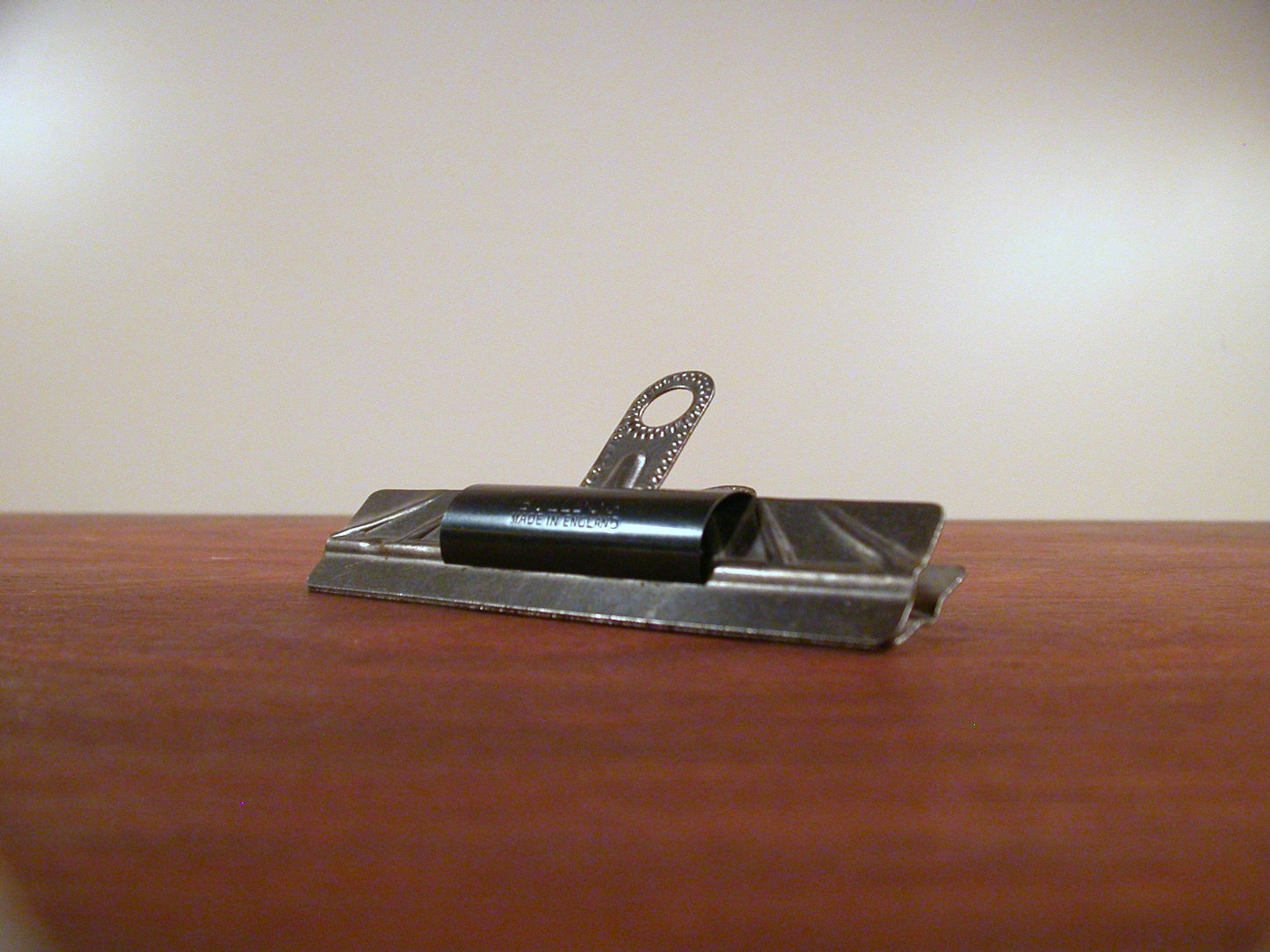 Bulldog Paperclip, Vintage Office Supply, Large Bulldog Paper Clip, 5.5" Wide