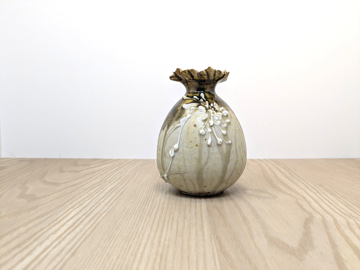 Larry Aguilar Stoneware Vase |