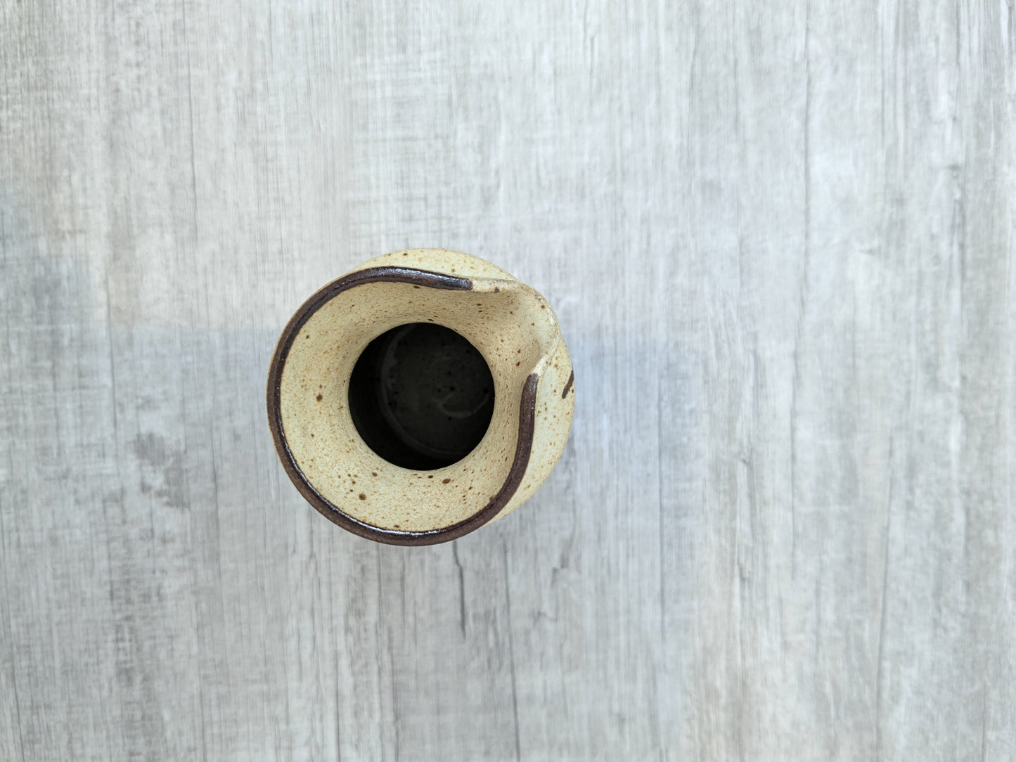 Mary Fox Ceramic Dispenser | Strait Walled Ceramic Pouring Vessel