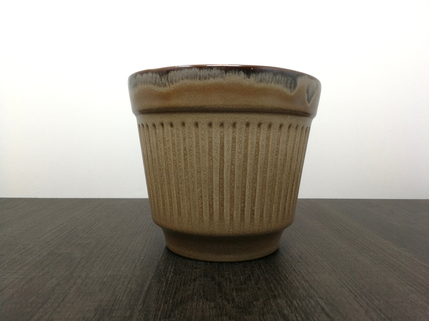 Maytime ceramic planter