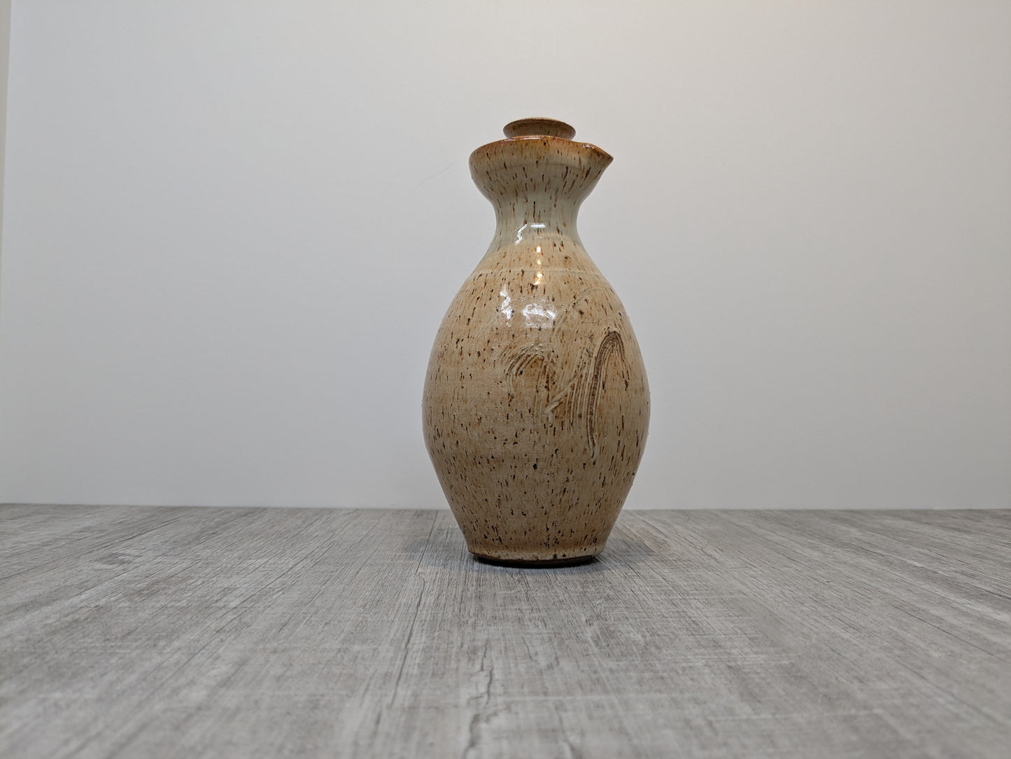 Meg Buckley Pottery | Stoneware Decanter or Vinegrette Dispenser